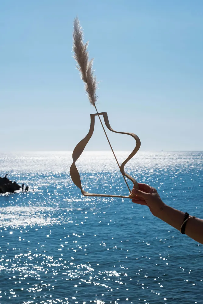 Ceramic - " Vases without water” - sculppural shape - CAROLINE CUTAIA