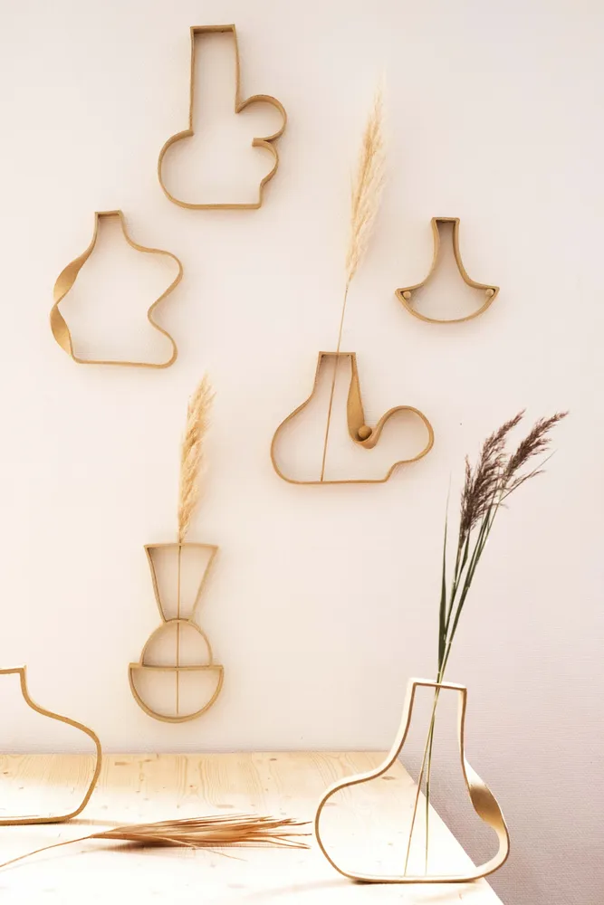 Ceramic - " Vases without water” - sculppural shape - CAROLINE CUTAIA