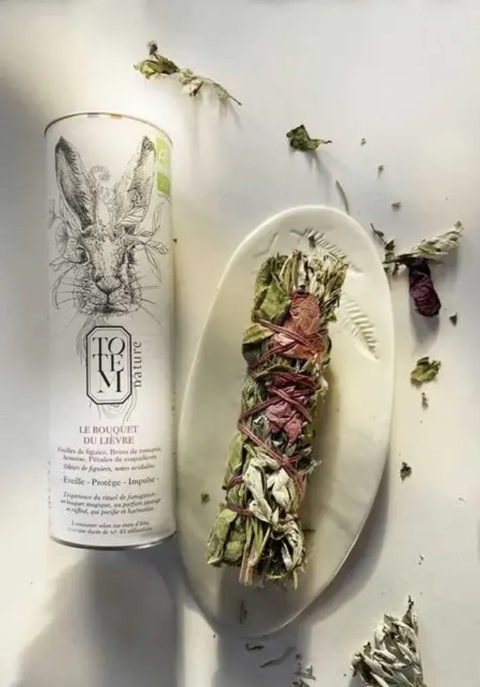 Gifts - French fumigation stick - Organic hare bouquet - TOTEM NATURE