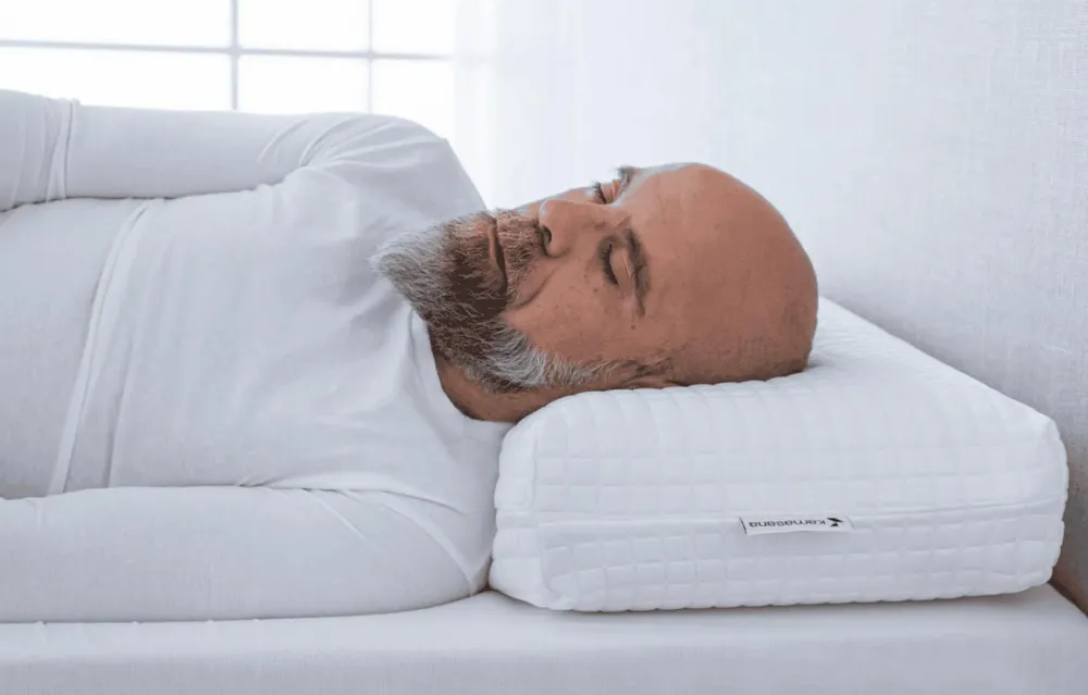 Comforters and pillows - Apollo Luxe Viscoelastic Pillow 70x36x18 - KAMASANA