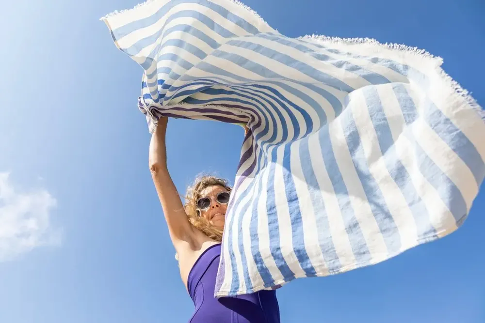 Throw blankets - Bath sheets - AUX BAINS FRANCAIS