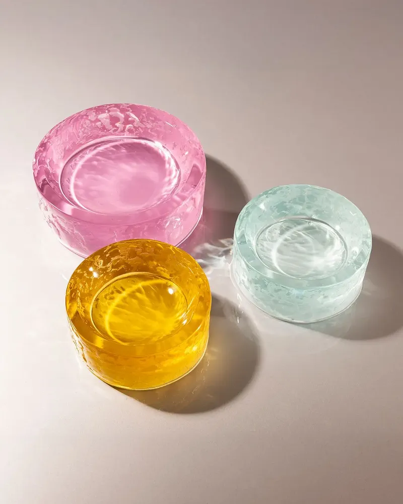 Objets de décoration - Centres de Tables en Cristal, Circulaire ÉDITION LIMITÉE - THEOREME EDITIONS