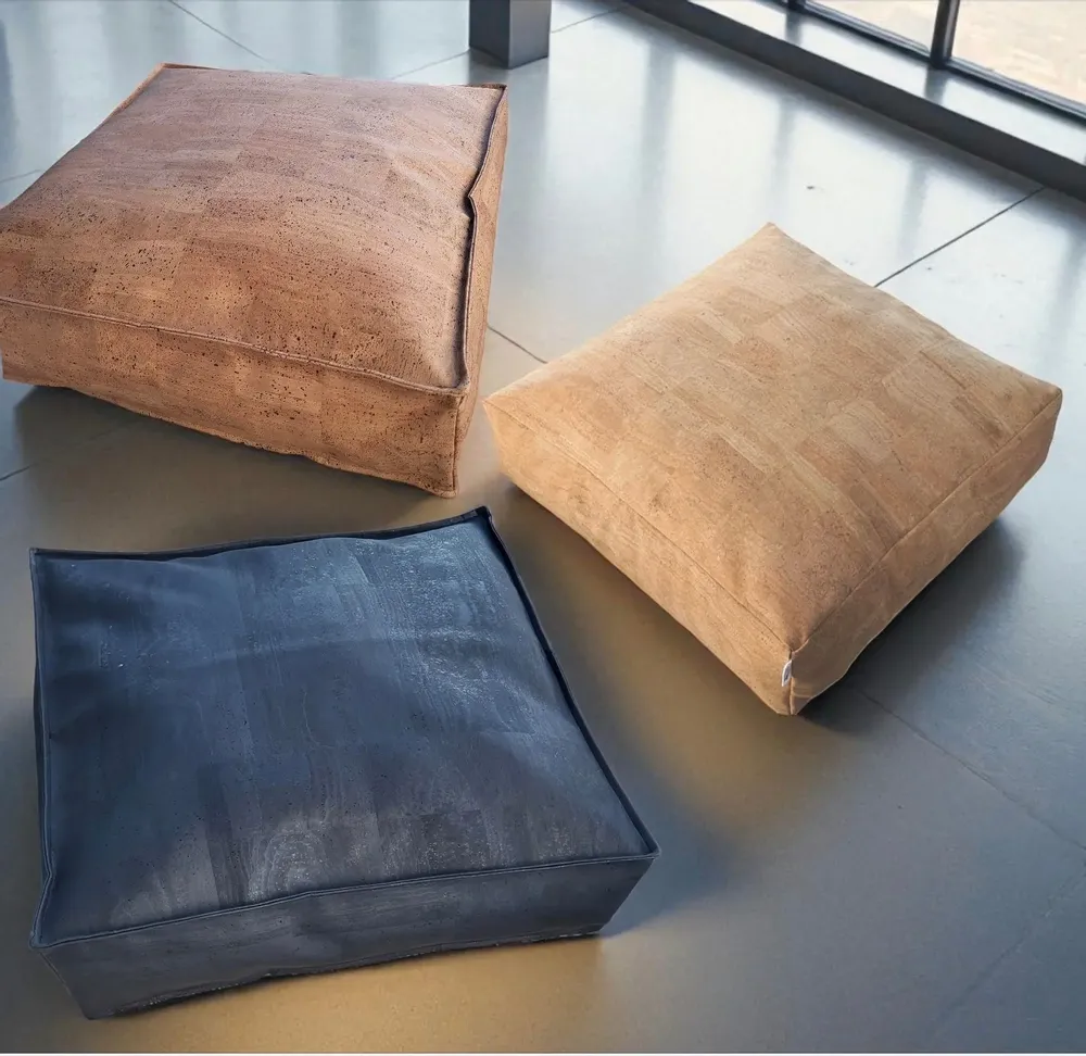 Poufs - Coussin de sièges CorkLuxe, sièges de sol, poufs | Fabriqué sur comman - ARTISAN BY MF
