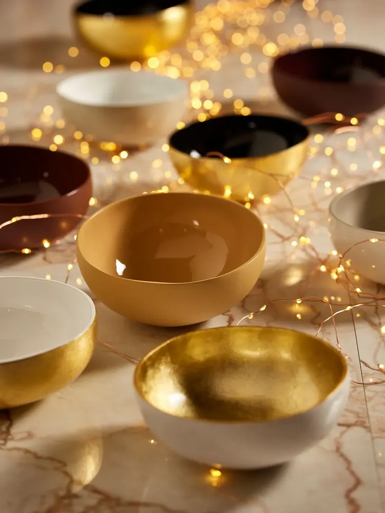 Objets de décoration - Bol bicolore en noix de coco laquée SIGNATURE - CFOC