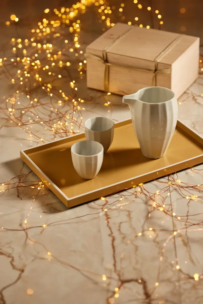 Trays - SIGNATURE small rectangular lacquer tray - CFOC