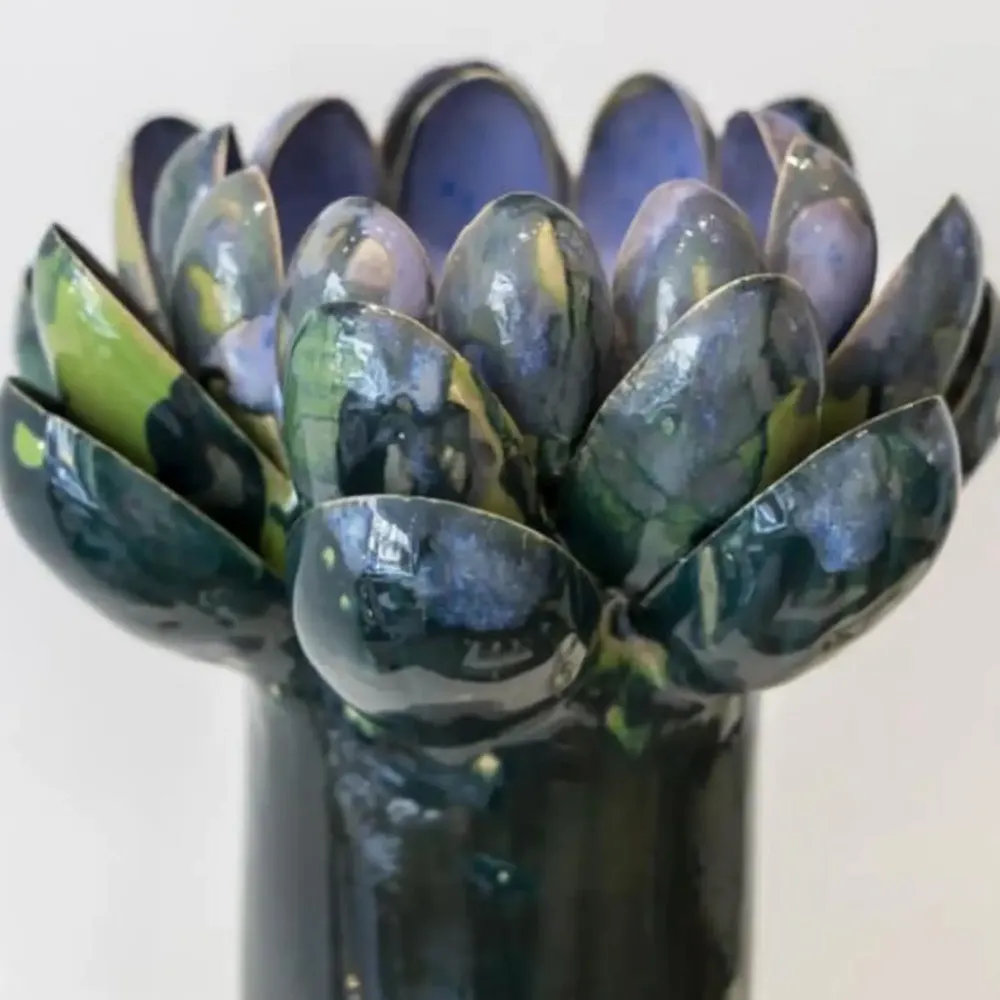 Unique pieces - Glazed stoneware artichoke - CLEMENTINE AGUETTANT