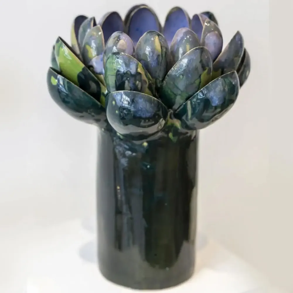 Unique pieces - Glazed stoneware artichoke - CLEMENTINE AGUETTANT