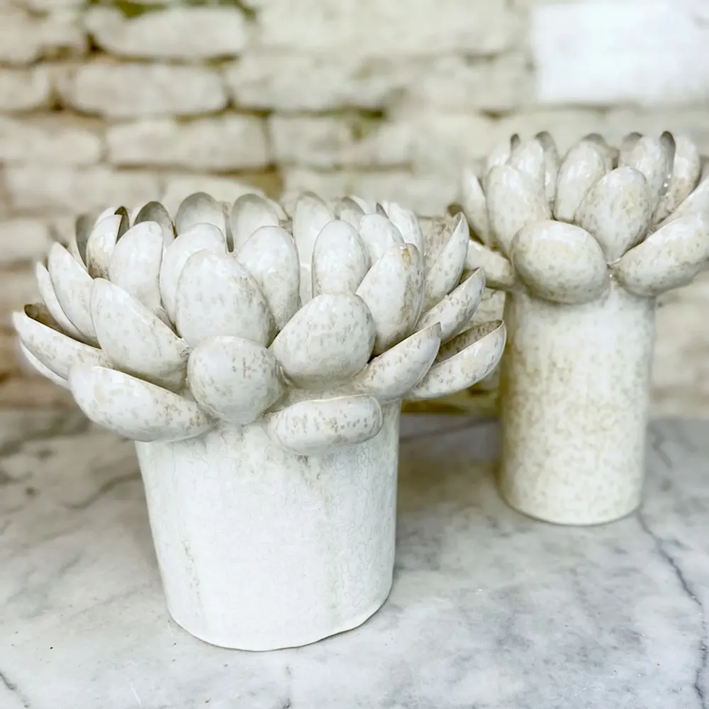 Unique pieces - Glazed stoneware artichoke - CLEMENTINE AGUETTANT