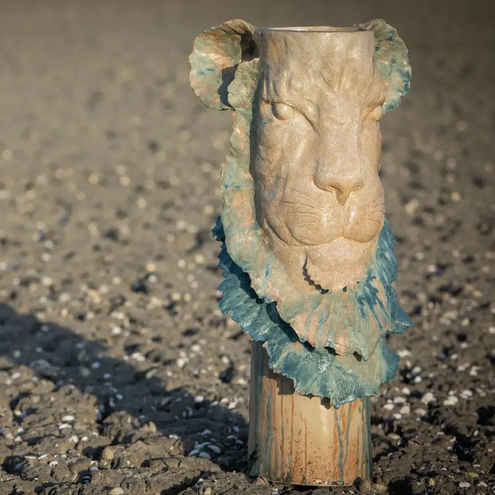 Unique pieces - Iroquois et Lion - CLEMENTINE AGUETTANT