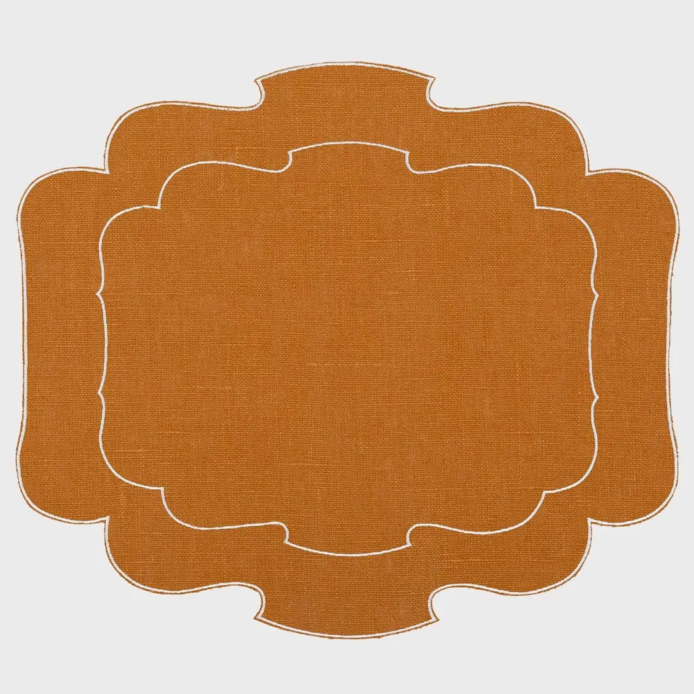 Linge de table textile - Set de Table en lin Parentesi 800 - La Gallina Matta - LA GALLINA MATTA