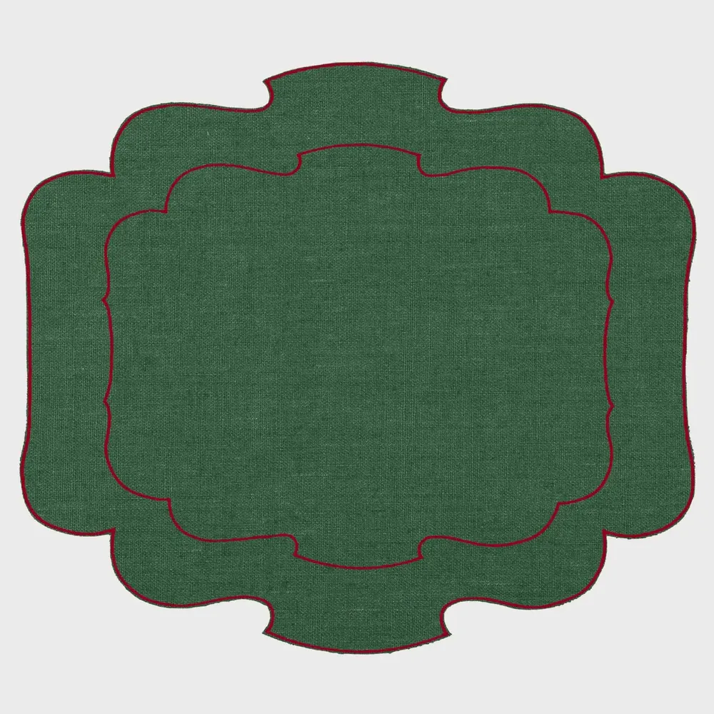 Linge de table textile - Set de Table en lin Parentesi 800 - La Gallina Matta - LA GALLINA MATTA