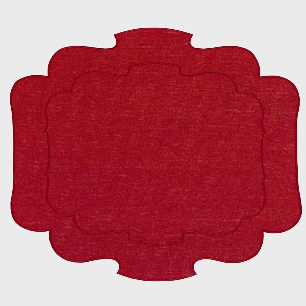 Linge de table textile - Set de Table en lin Parentesi 800 - La Gallina Matta - LA GALLINA MATTA