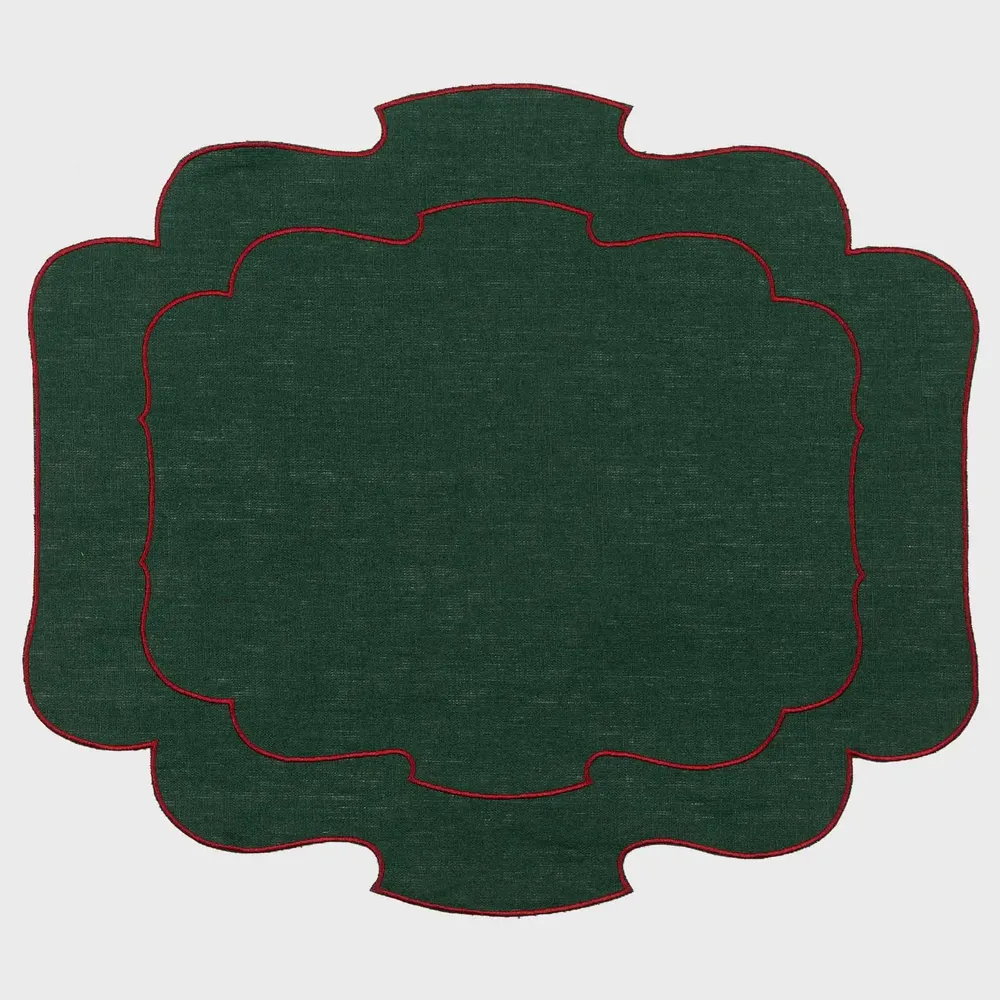 Linge de table textile - Set de Table en lin Parentesi 800 - La Gallina Matta - LA GALLINA MATTA