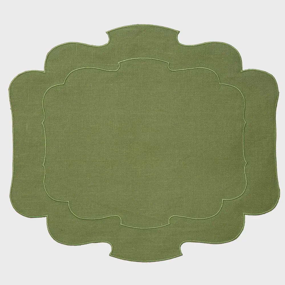 Linge de table textile - Set de Table en lin Parentesi 800 - La Gallina Matta - LA GALLINA MATTA