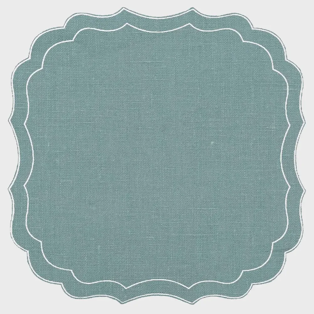 Linge de table textile - Set de table en lin Krinkle - La Gallina Matta - LA GALLINA MATTA