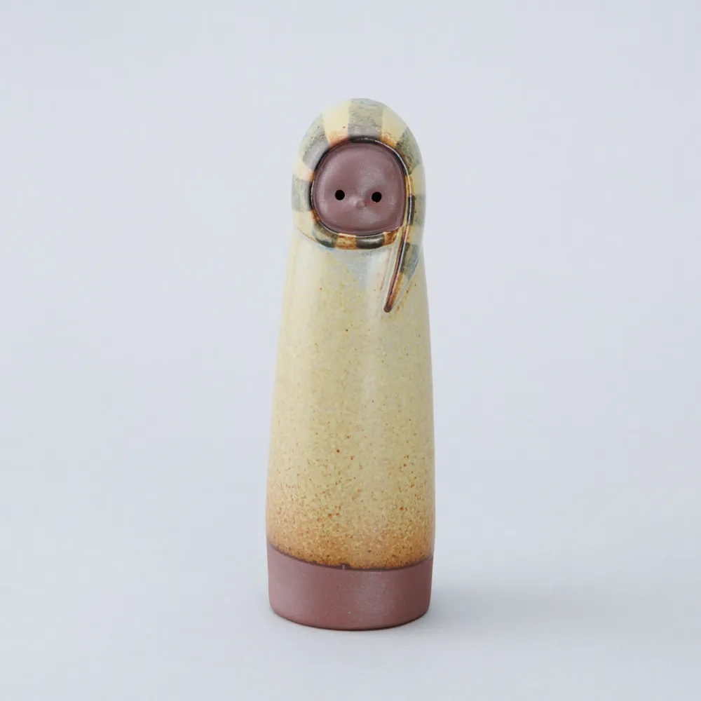 Ceramic - Ornament Yukinko doll - カシワクラフト