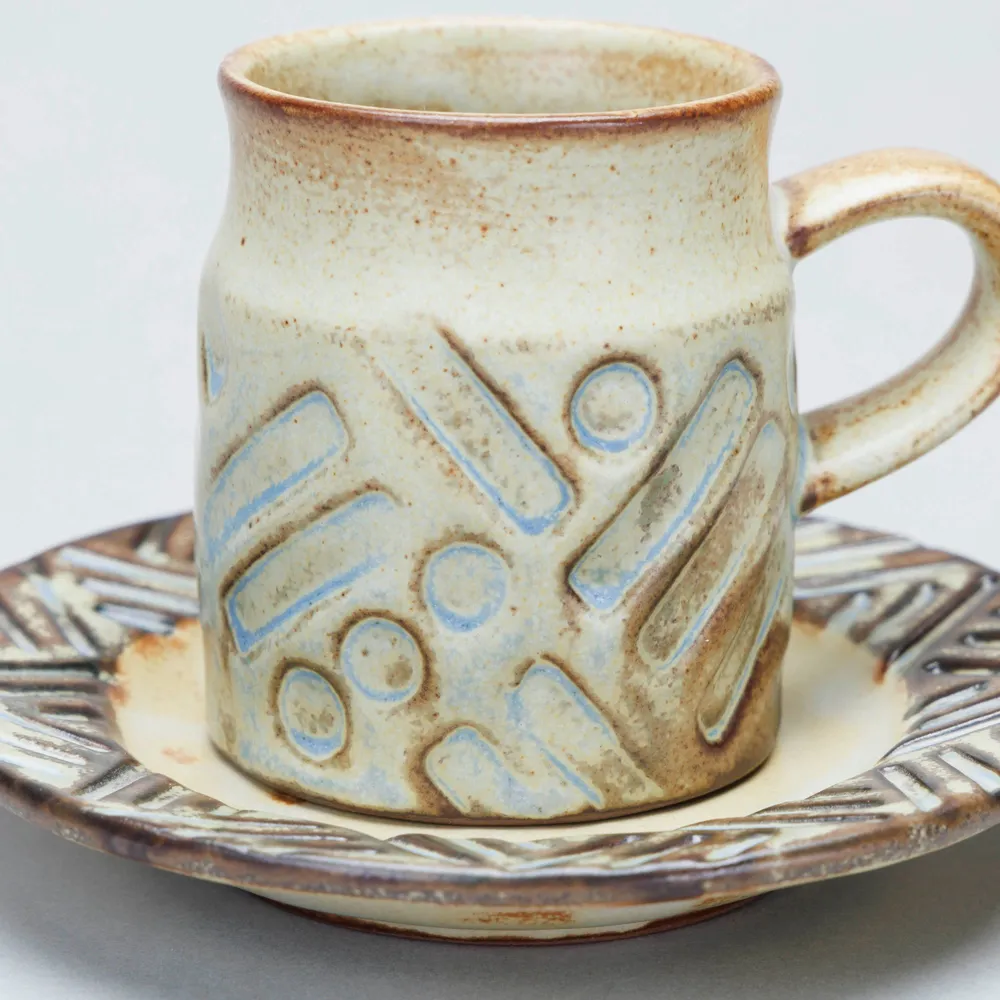 Mugs - Esupuresso cup & saucer - カシワクラフト