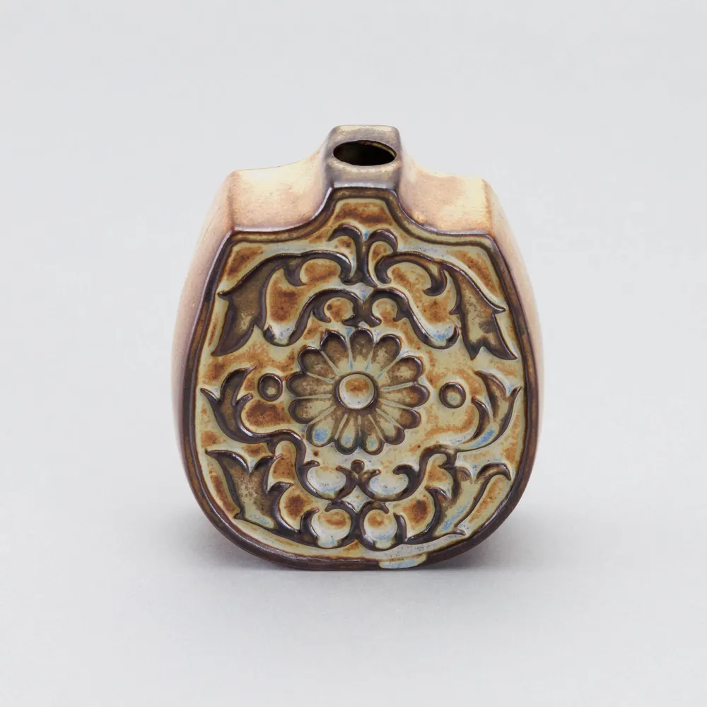 Vases - Vase arabesque type: square/round - カシワクラフト