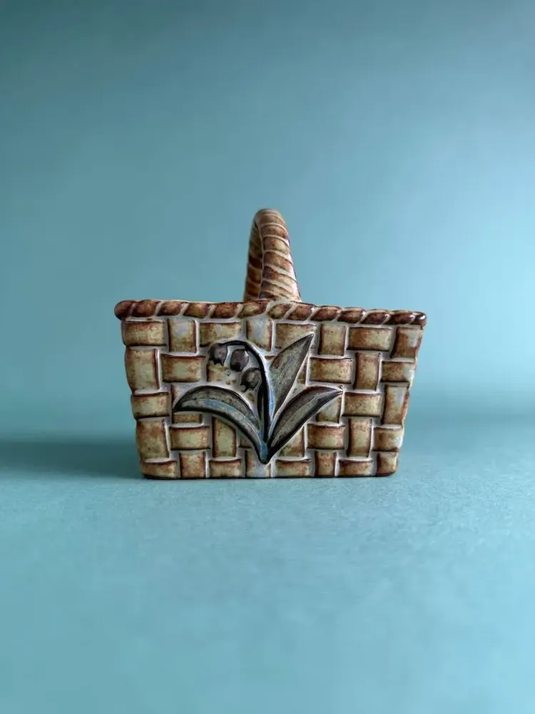 Gifts - Trinket Box Basket Square/Oval - カシワクラフト