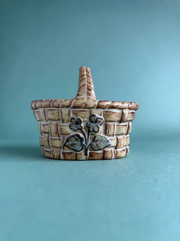 Gifts - Trinket Box Basket Square/Oval - カシワクラフト
