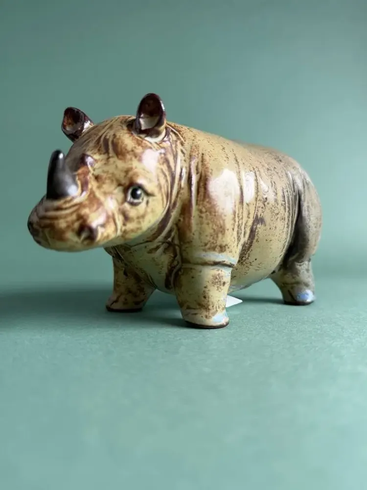 Decorative objects - Ornament Hippopotamus/Rhinoceros - カシワクラフト
