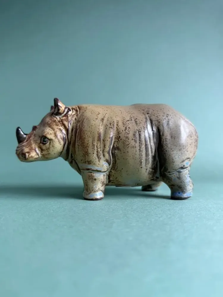 Decorative objects - Ornament Hippopotamus/Rhinoceros - カシワクラフト