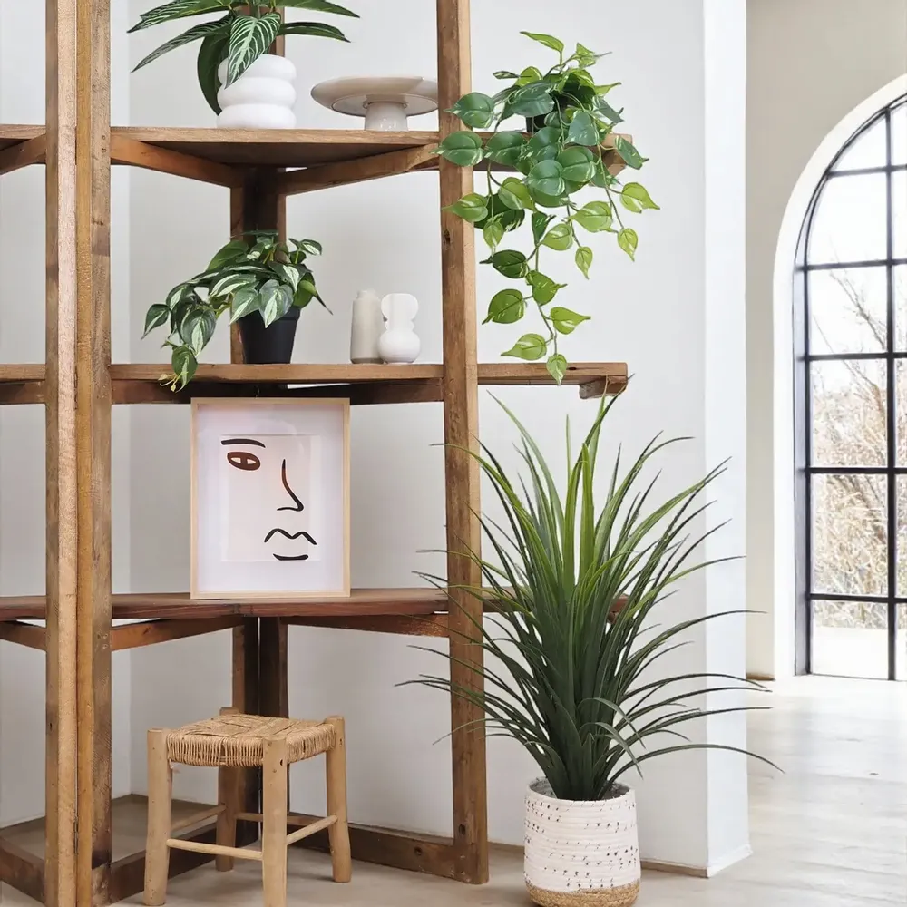 Décorations florales - Pothos retombant “toucher naturel” (assortis) - LIGNE DÉCO