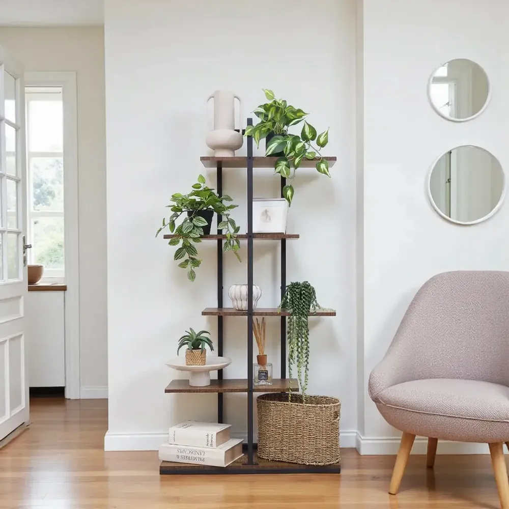 Décorations florales - Pothos retombant artificiel “toucher naturel” – Pot céramique - LIGNE DÉCO