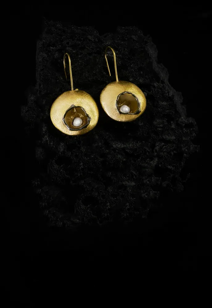 Jewelry - Cenote earrings - V UNIQUENESS FINE GREEK JEWELRY