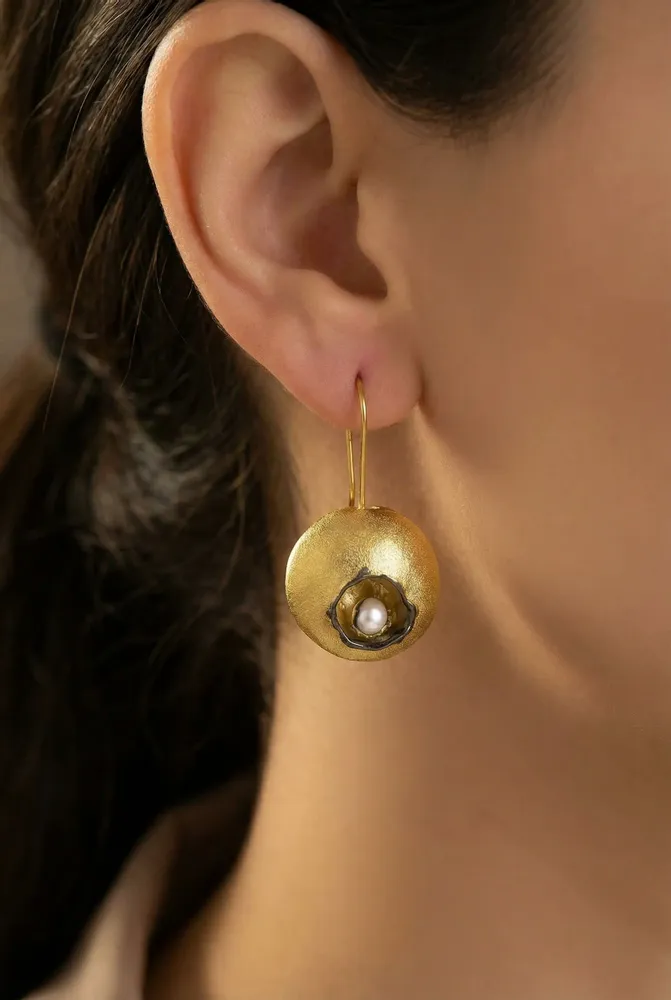 Jewelry - Cenote earrings - V UNIQUENESS FINE GREEK JEWELRY