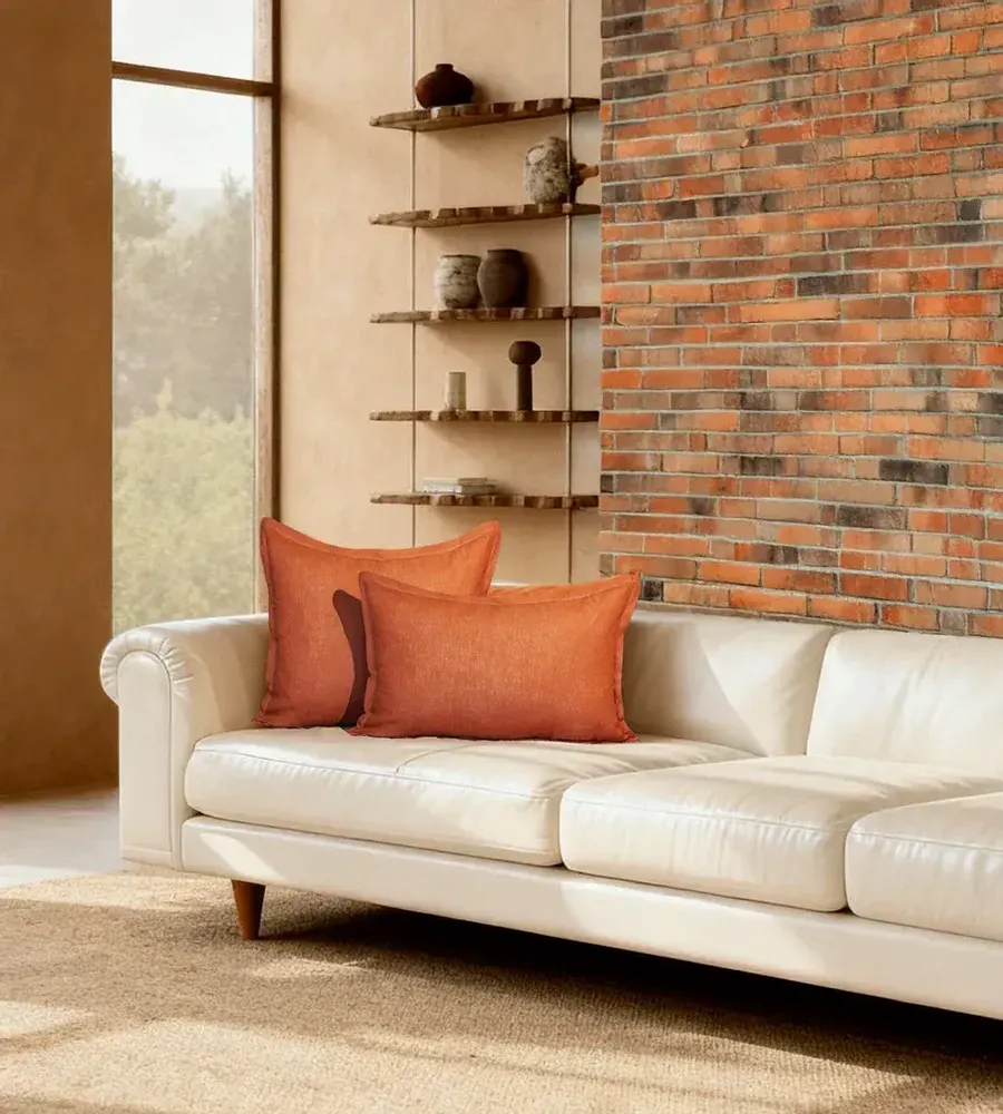 Cushions - Plain Desiree - AZURÉE