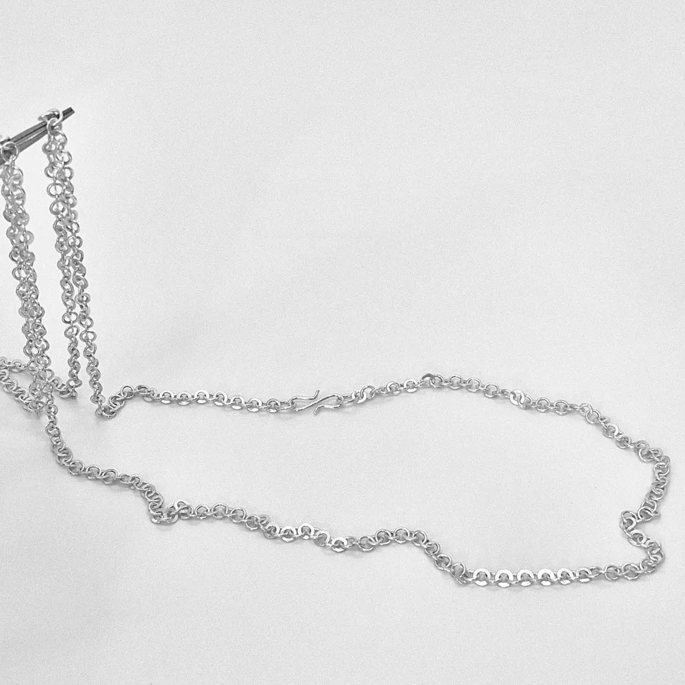 Bijoux - Sautoir Mochica - Anneaux plats mini - ADRIANA LAU