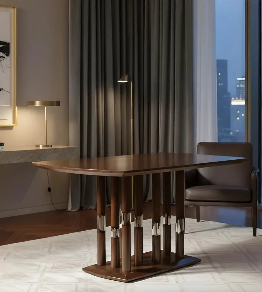 Dining Tables - ONDE - RESONANCE COLLECTION - MEUBLES THOURET