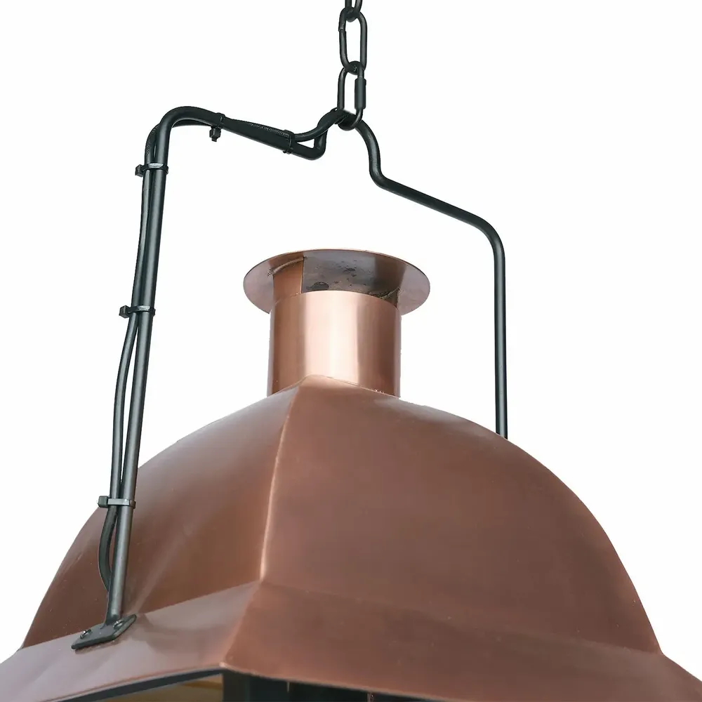 Objets de décoration - Lanterne - Chapeau en cuivre des îles Saint Louis - DÉCORS & LANTERNES D'AUTREFOIS