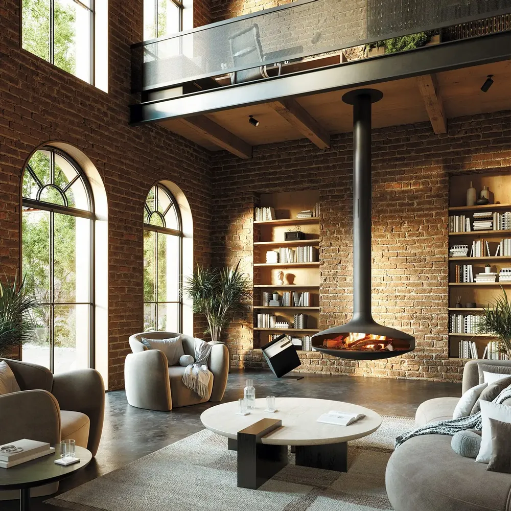 Outdoor fireplaces - Gyrofocus - FOCUS CRÉATION