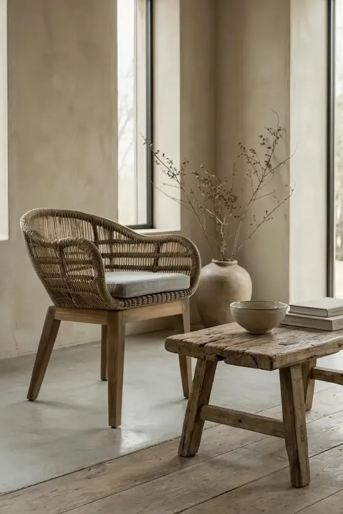 Armchairs - Grade A teak outdoor armchair - CHT12 - BALINAISA