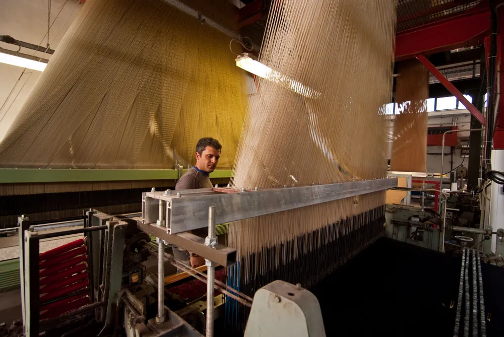 Homewear textile - Busatti: Weaving Traditions Since 1842 - BUSATTI  SINCE 1842