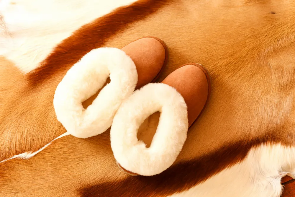 Shoes - Sheepskin slippers - DGRANDIOSE ARTICLES EN MOUTON