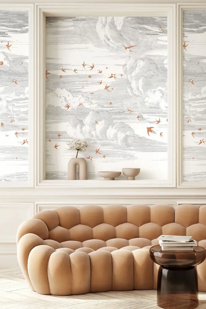 Decorative wall frescoes - Fresque • Envolée - PAPERMINT