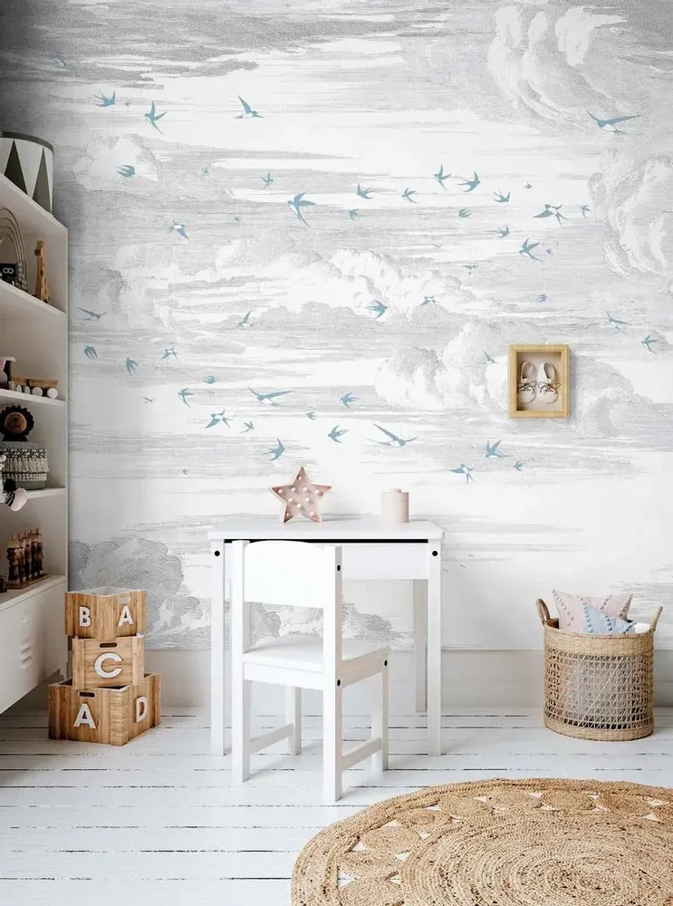 Decorative wall frescoes - Fresque • Envolée - PAPERMINT