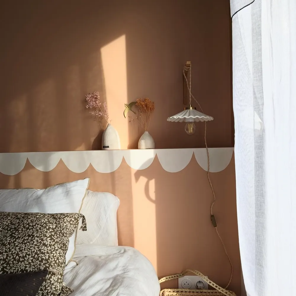 Wallpaper - Shortbread frieze - Ecru - BILBOQUET DÉCO