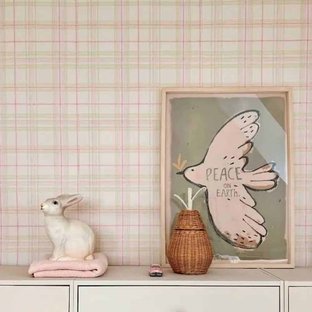 Papiers peints - Papier Peint Trait d'union - Pop - BILBOQUET DÉCO