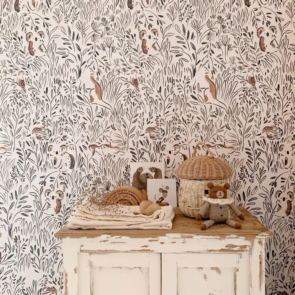 Papiers peints - Papier Peint Cousinade - BILBOQUET DÉCO