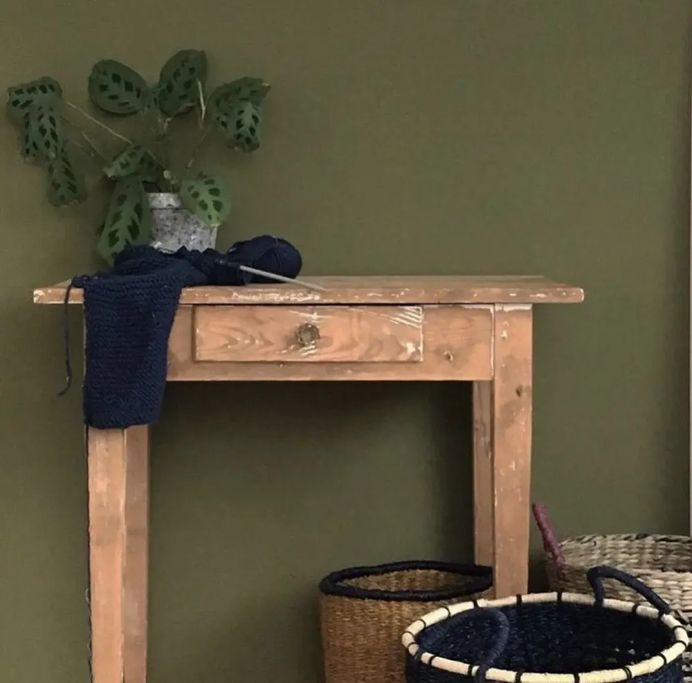 Decorative wall frescoes - Green Class Painting - BILBOQUET DÉCO