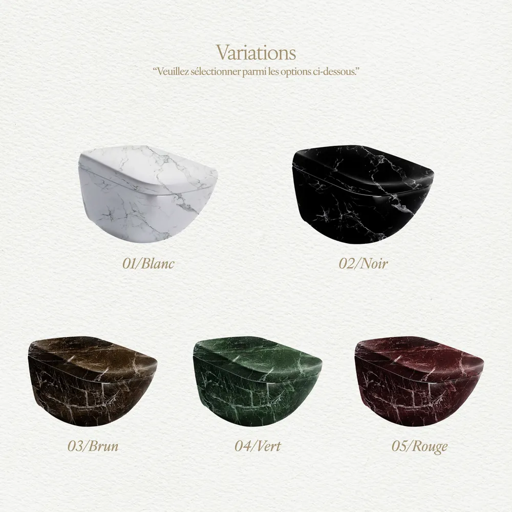 WC - MARBRE ÉMOTION　TOTO Premium edition- toilet - ARTOLETTA MAISON COLLECTION