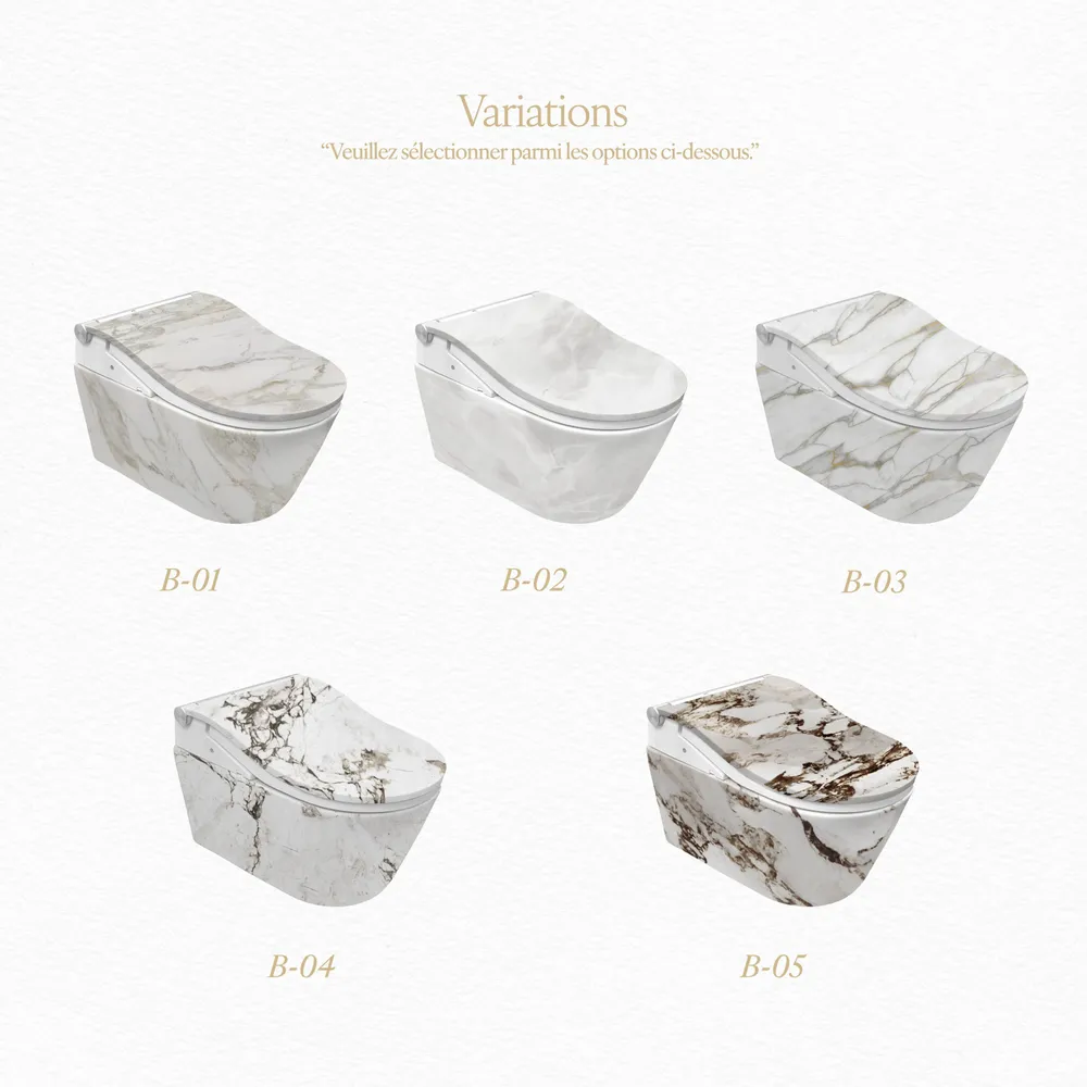 WC - MARBRE ÉMOTION　TOTO Middle edition - toilet - ARTOLETTA MAISON COLLECTION