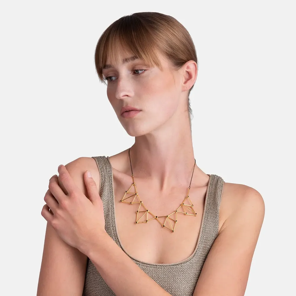 Jewelry - Web necklace - C.KARAKALPAKI