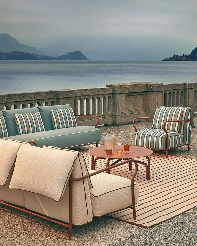 Lawn armchairs - Salò armchair by Unopiù designed by Matteo Thun and Benedetto Fasciana - UNOPIÙ