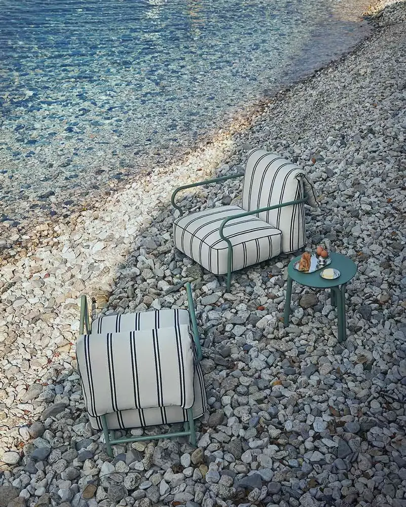 Lawn armchairs - Salò armchair by Unopiù designed by Matteo Thun and Benedetto Fasciana - UNOPIÙ
