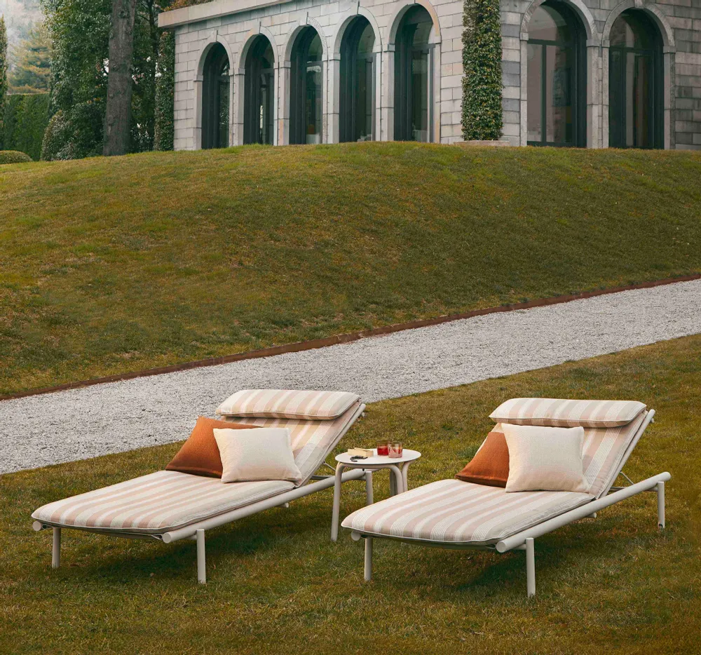 Deck chairs - Salò by Unopiù sun lounger design Matteo Thun and Benedetto Fasciana - UNOPIÙ